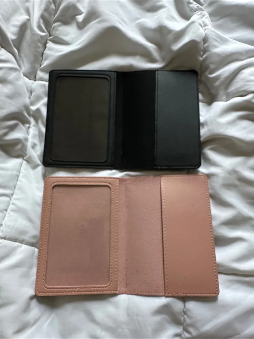 Passport Travel Wallet - Pink and Black